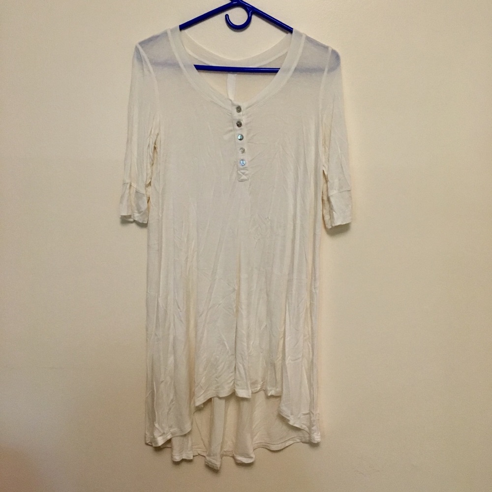 Flowy shirt dress